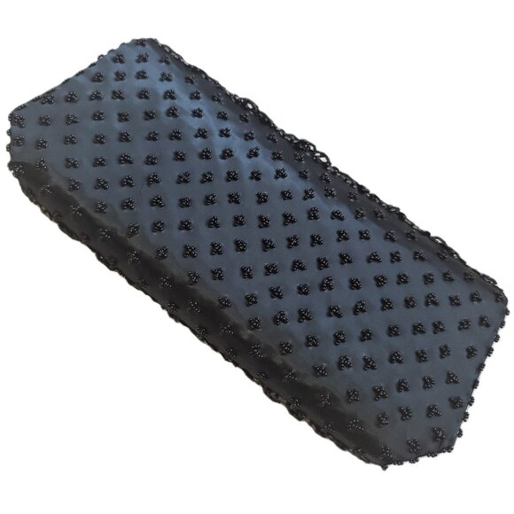 La Regale vintage beaded black purse clutch in original box - Picture 5 of 10